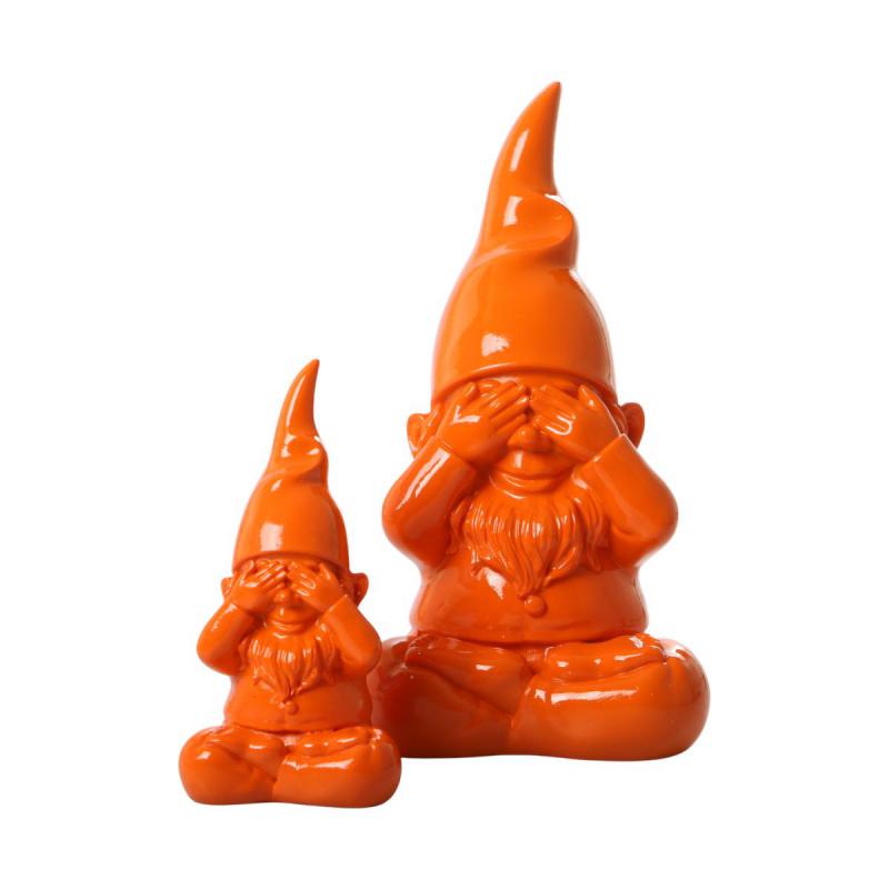 Gartenzwerg nicht sehen orange