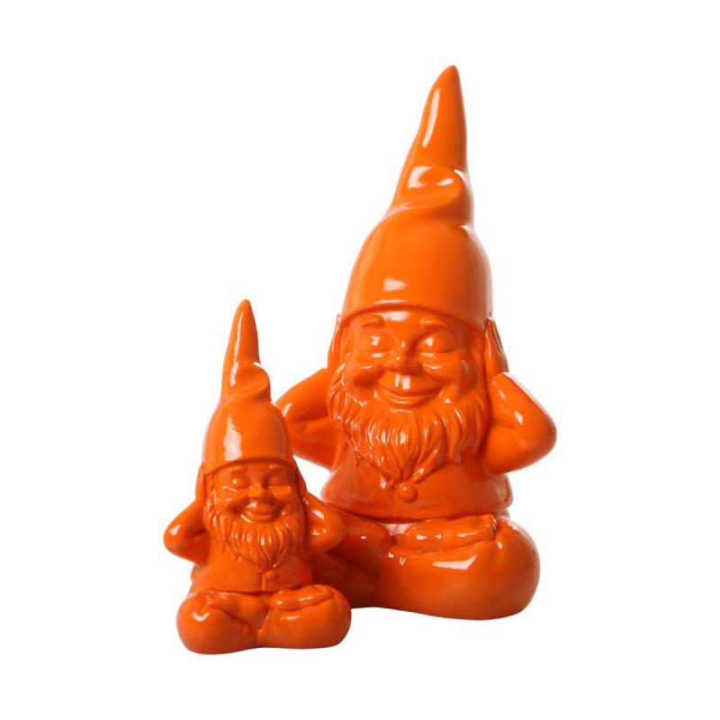 Gartenzwerg nicht h&ouml;ren orange