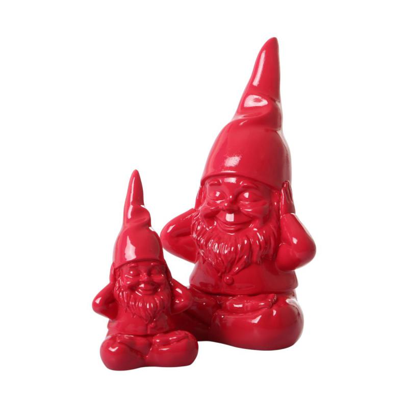 Gartenzwerg nicht h&ouml;ren pink