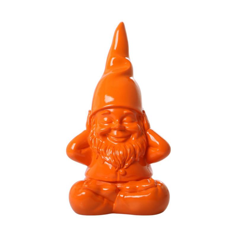 Gartenzwerg nicht h&ouml;ren orange