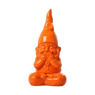 Gartenzwerg nicht sprechen orange