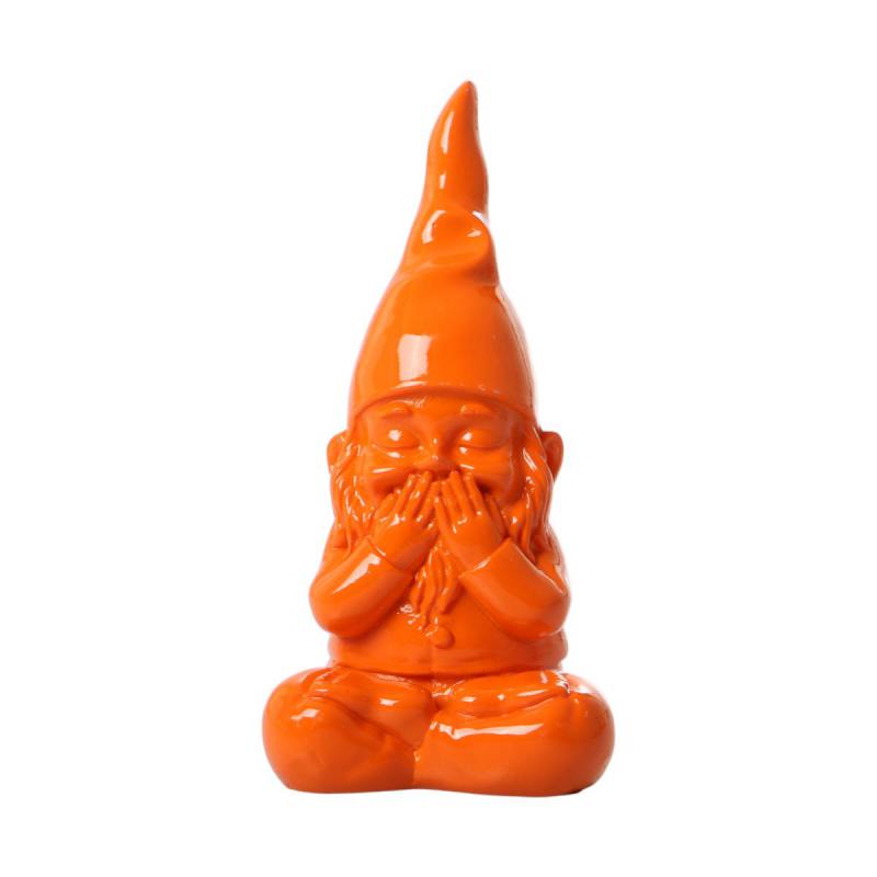 Gartenzwerg nicht sprechen orange