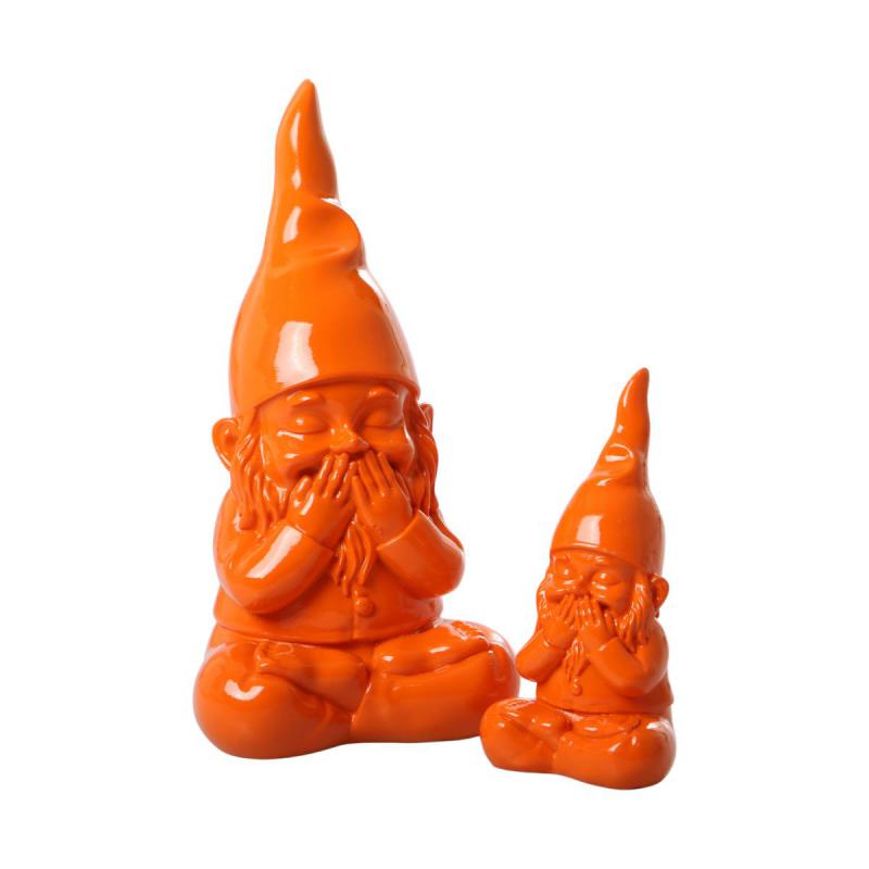 Gartenzwerg nicht sprechen orange