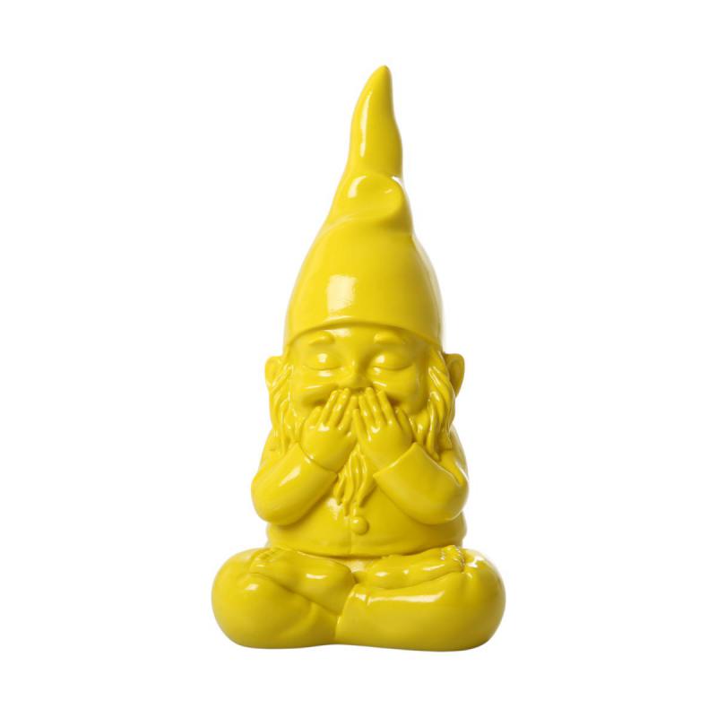 Gartenzwerg nicht sprechen gelb