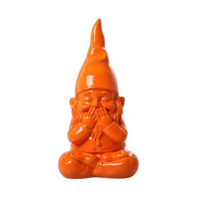Gartenzwerg nicht sprechen orange