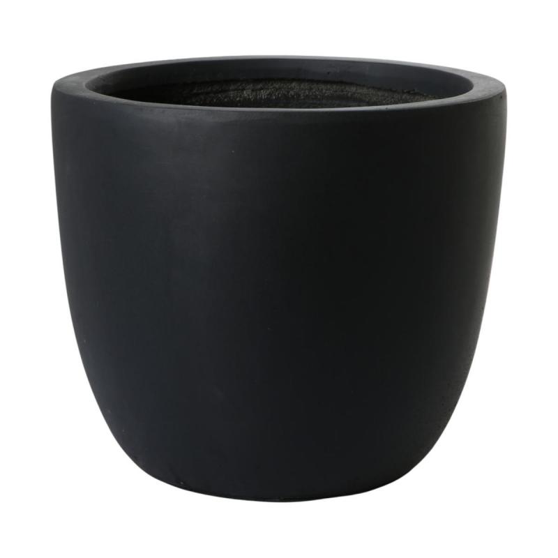 Leichtzement Pflanzk&uuml;bel anthrazit