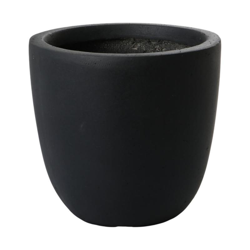 Leichtzement Pflanzk&uuml;bel anthrazit