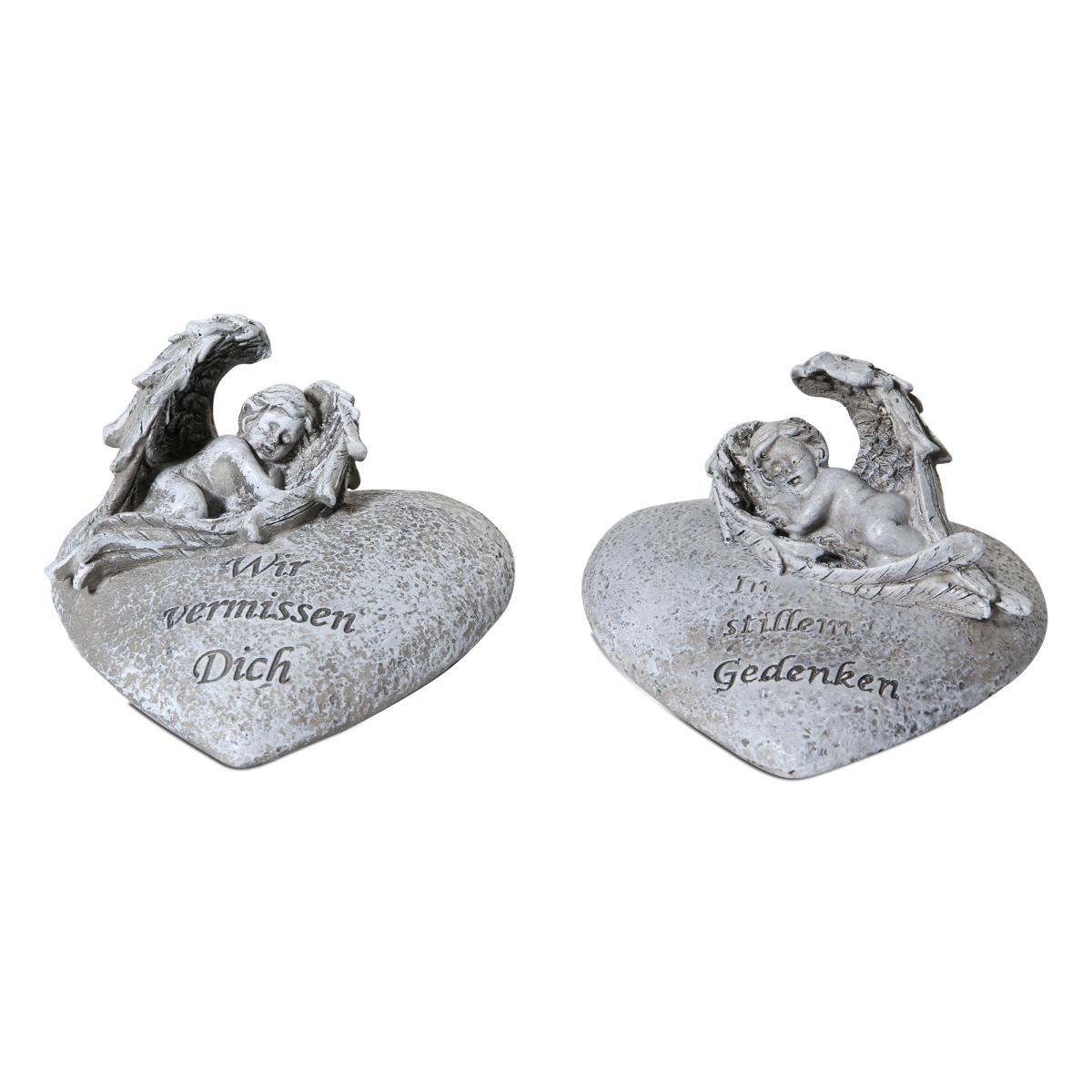 Engel auf Herzform Motivmix