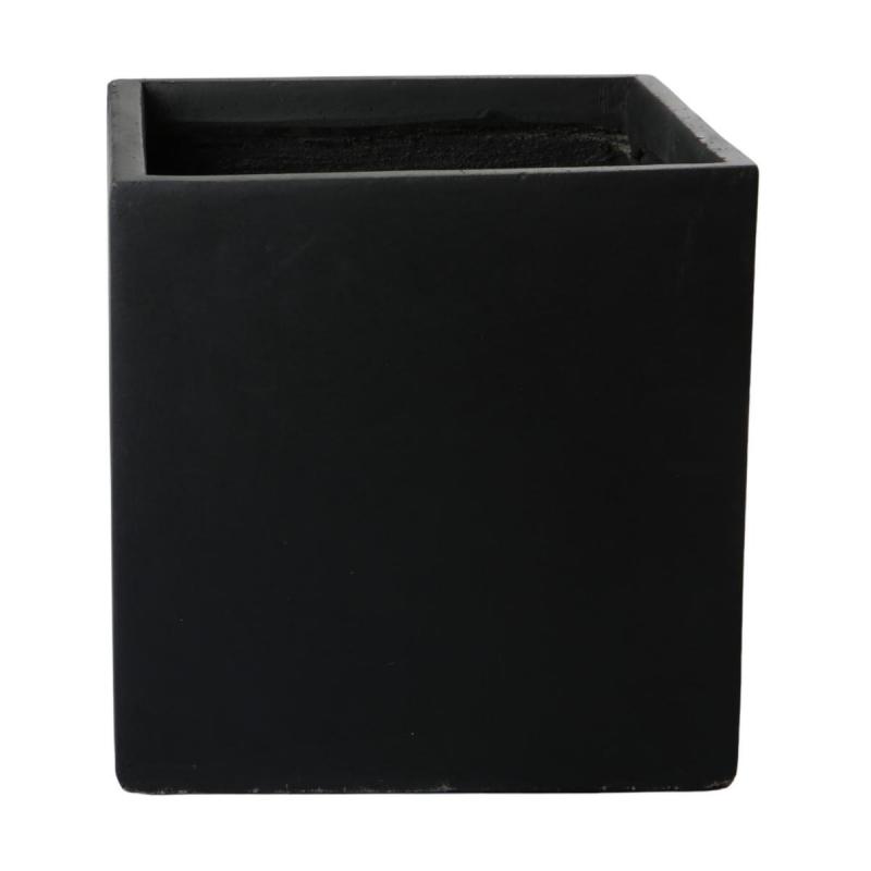 Leichtzement Pflanzkubus anthrazit