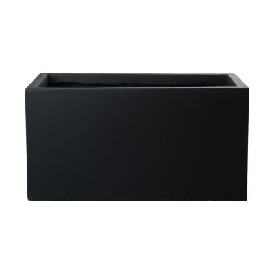 Leichtzement Pflanzkasten anthrazit