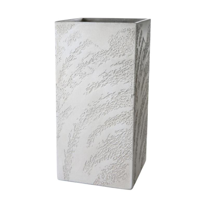 Leichtzement Pflanzkasten hoch antikwei&szlig;