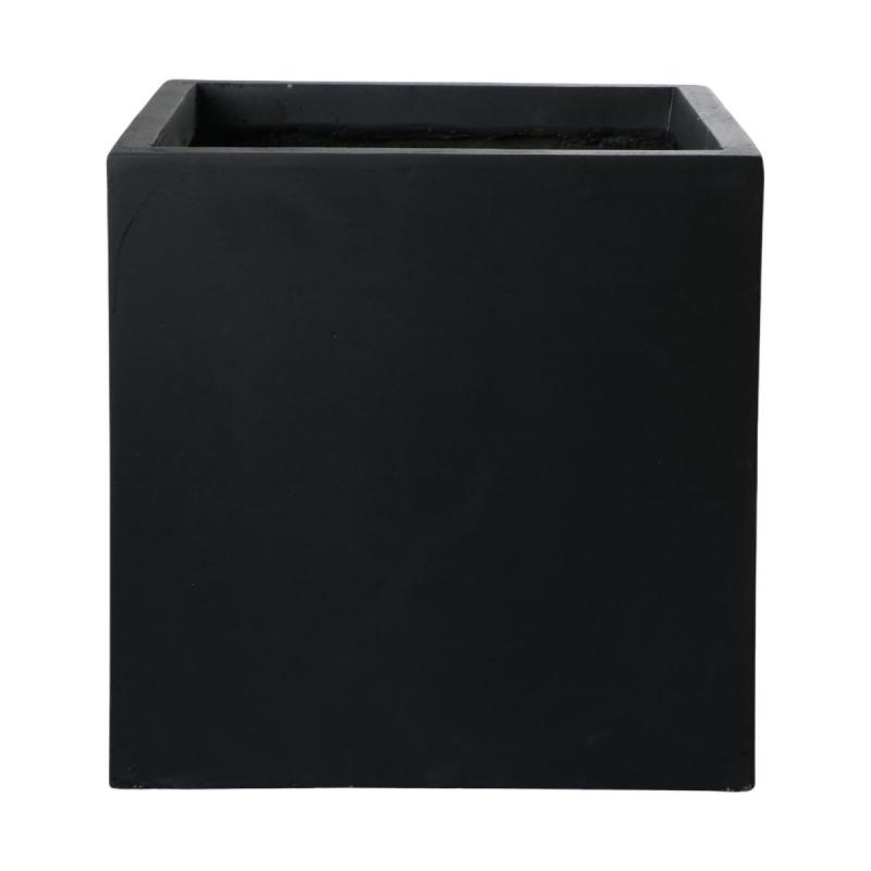 Leichtzement Pflanzkubus anthrazit