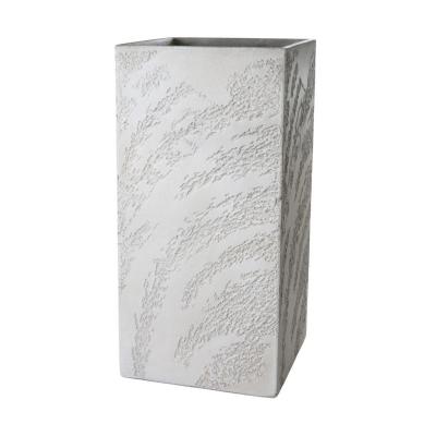 Leichtzement Pflanzkasten hoch antikwei&szlig;