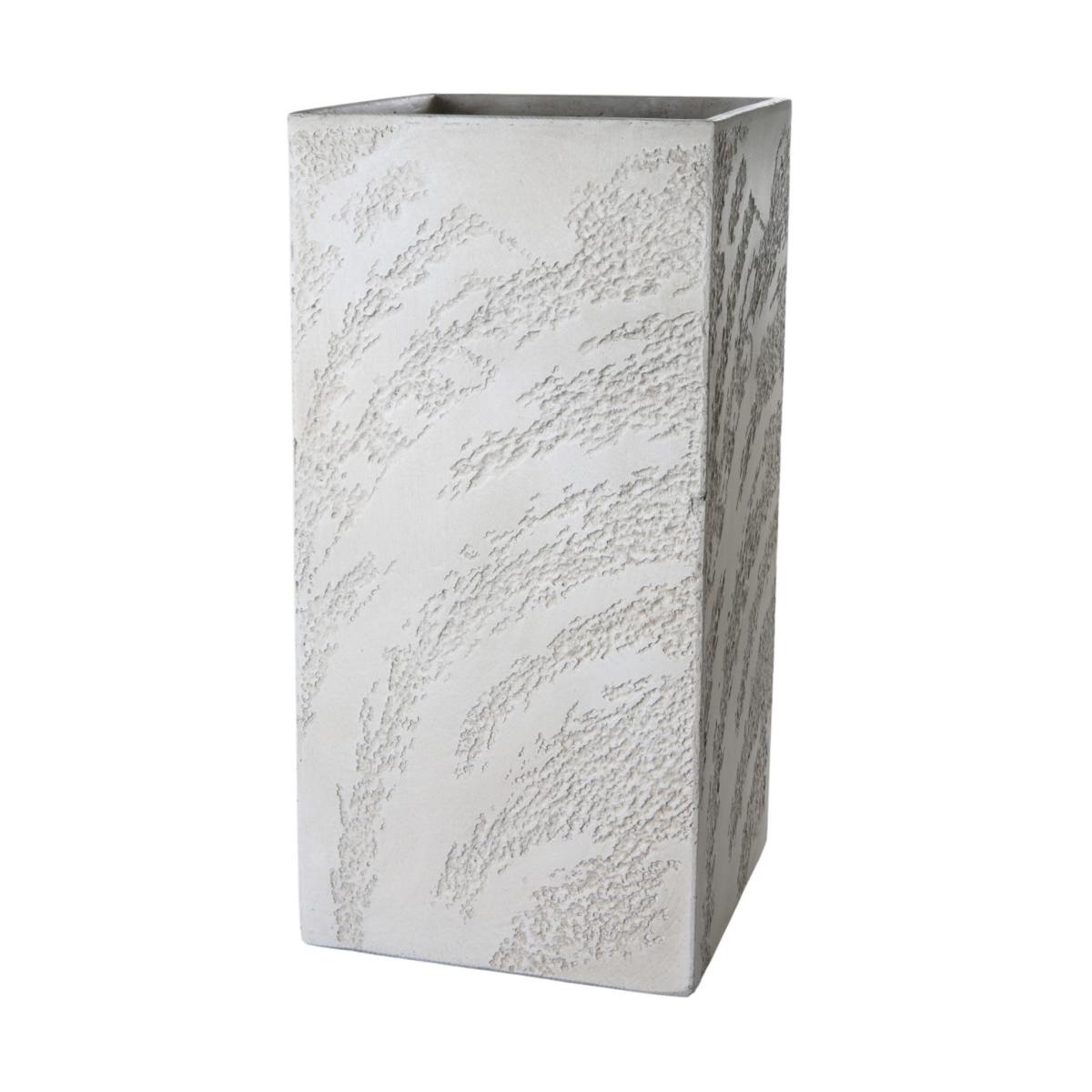 Leichtzement Pflanzkasten hoch antikwei&szlig;