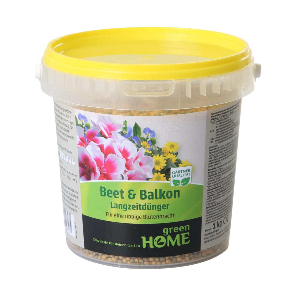 Green Home Langzeitd&uuml;nger Beet & Balkon 1 kg