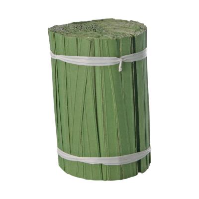 Bindestreifen 2-Draht gr&uuml;n 12cm