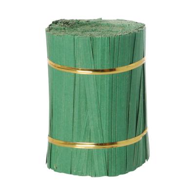 Bindestreifen 15cm 2-Draht gr&uuml;n