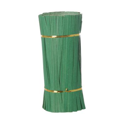 Bindestreifen  20cm2-Draht gr&uuml;n