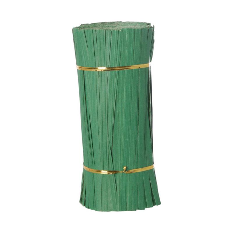 Bindestreifen  20cm2-Draht gr&uuml;n