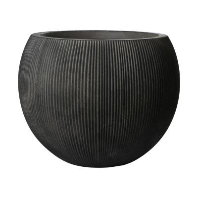 Aged Lite K&uuml;bel bauchig Vintage Black