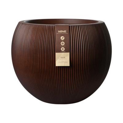 Aged Lite K&uuml;bel bauchig Cedar Brown