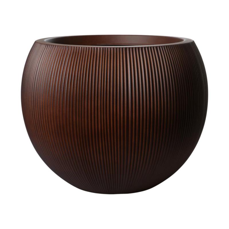 Aged Lite K&uuml;bel bauchig Cedar Brown