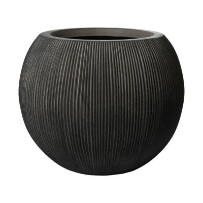 Aged Lite K&uuml;bel bauchig Vintage Black