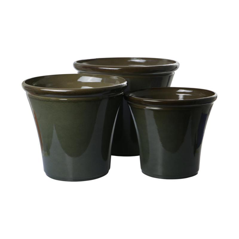 Glaze Lite K&uuml;bel konisch Gradiant Olive