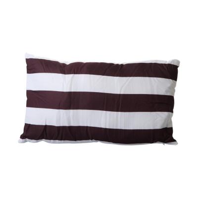 Dekokissen gestreift erika