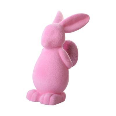 Filz-Hase mit Ei rosa