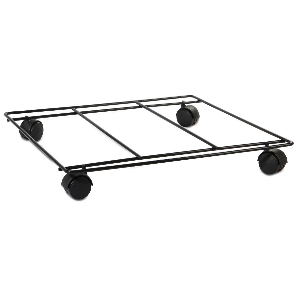 Pflanzenroller 4 Rollen quadratisch