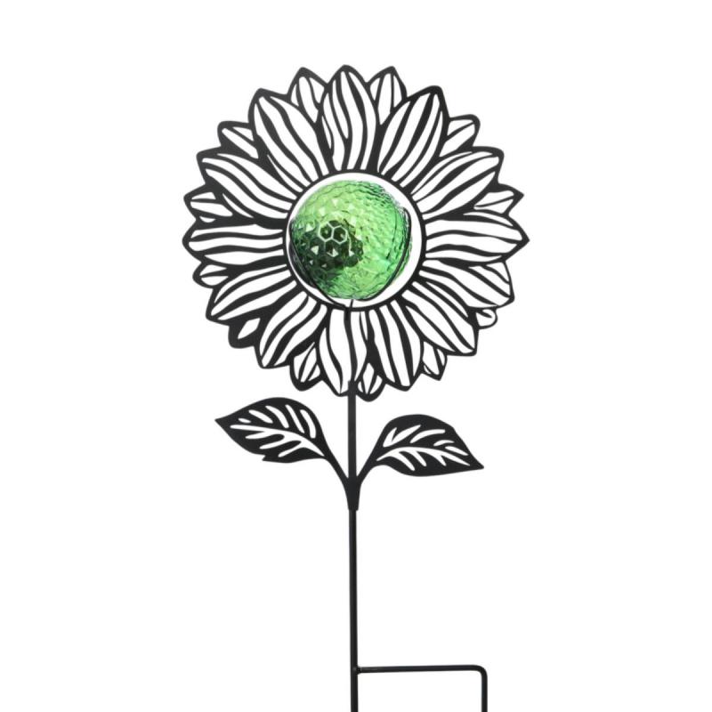 Solarleuchte-Blume am Stick Farbmix