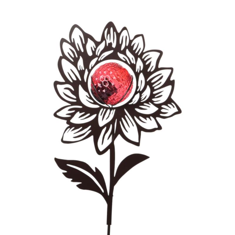 Solarleuchte-Blume am Stick Farbmix