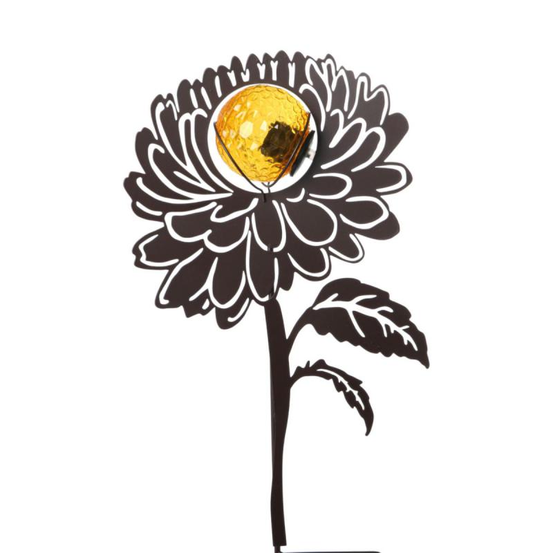 Solarleuchte-Blume am Stick Farbmix