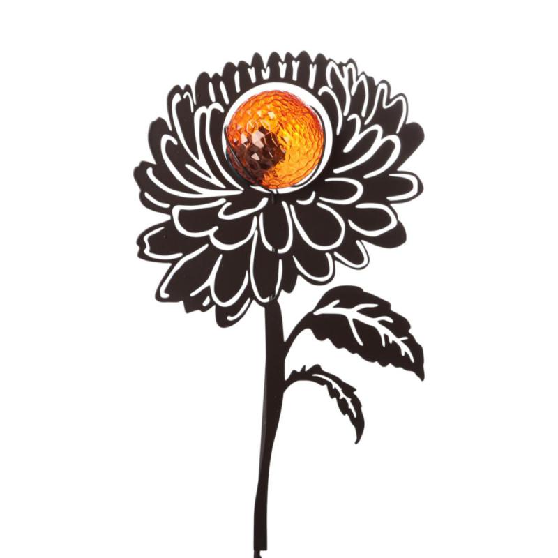 Solarleuchte-Blume am Stick Farbmix