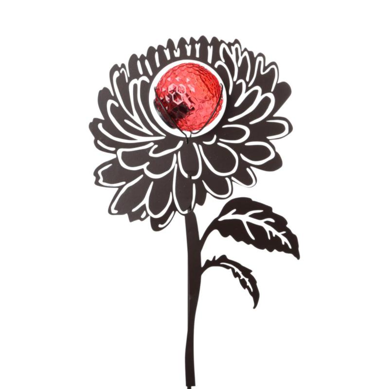 Solarleuchte-Blume am Stick Farbmix
