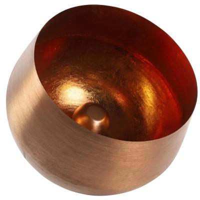 Tischlampe XL kupferfarbig