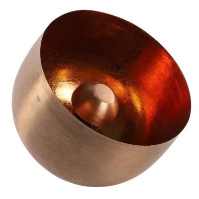 Tischlampe L kupferfarbig