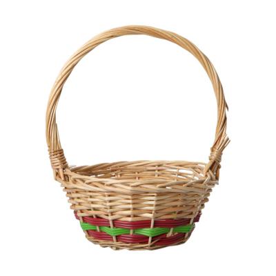 Geschenkkorb zweifarbig