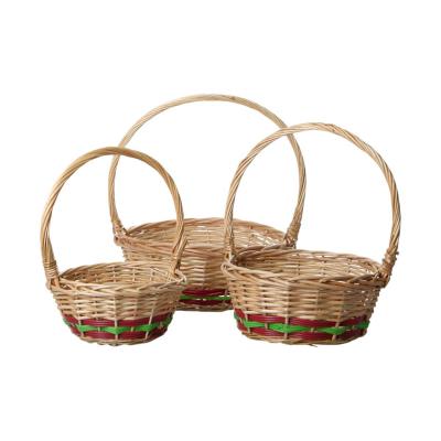 Geschenkkorb zweifarbig