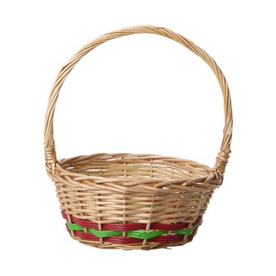 Geschenkkorb zweifarbig