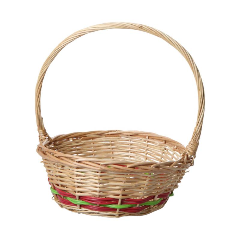 Geschenkkorb zweifarbig