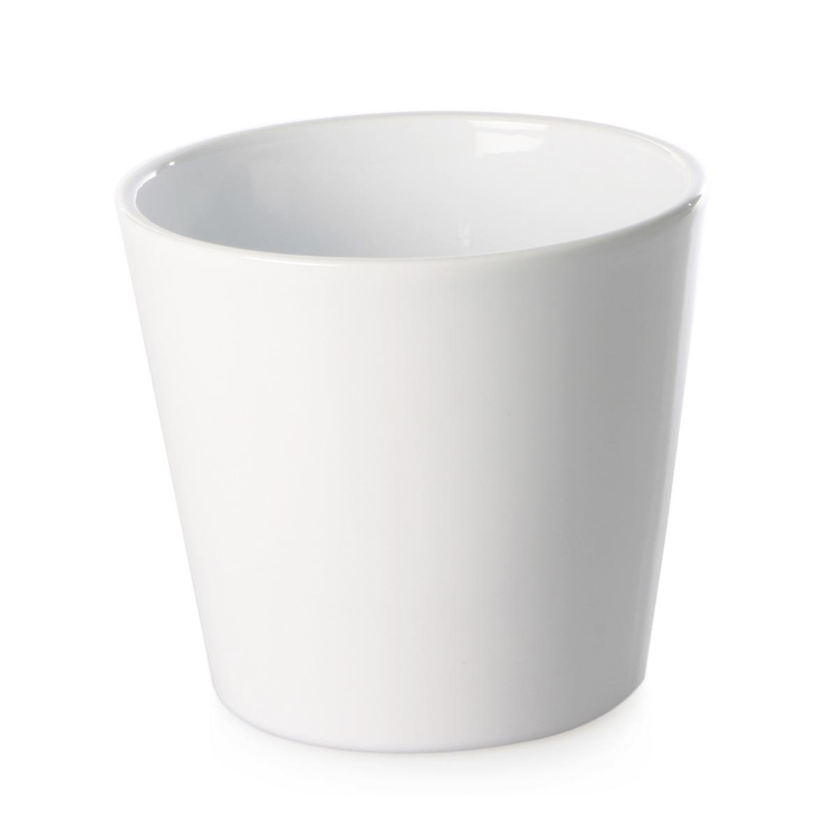 Übertopf Standard - Weiß