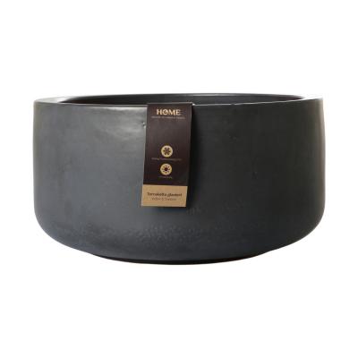 Outdoor Schale Matt Schwarz glasiert
