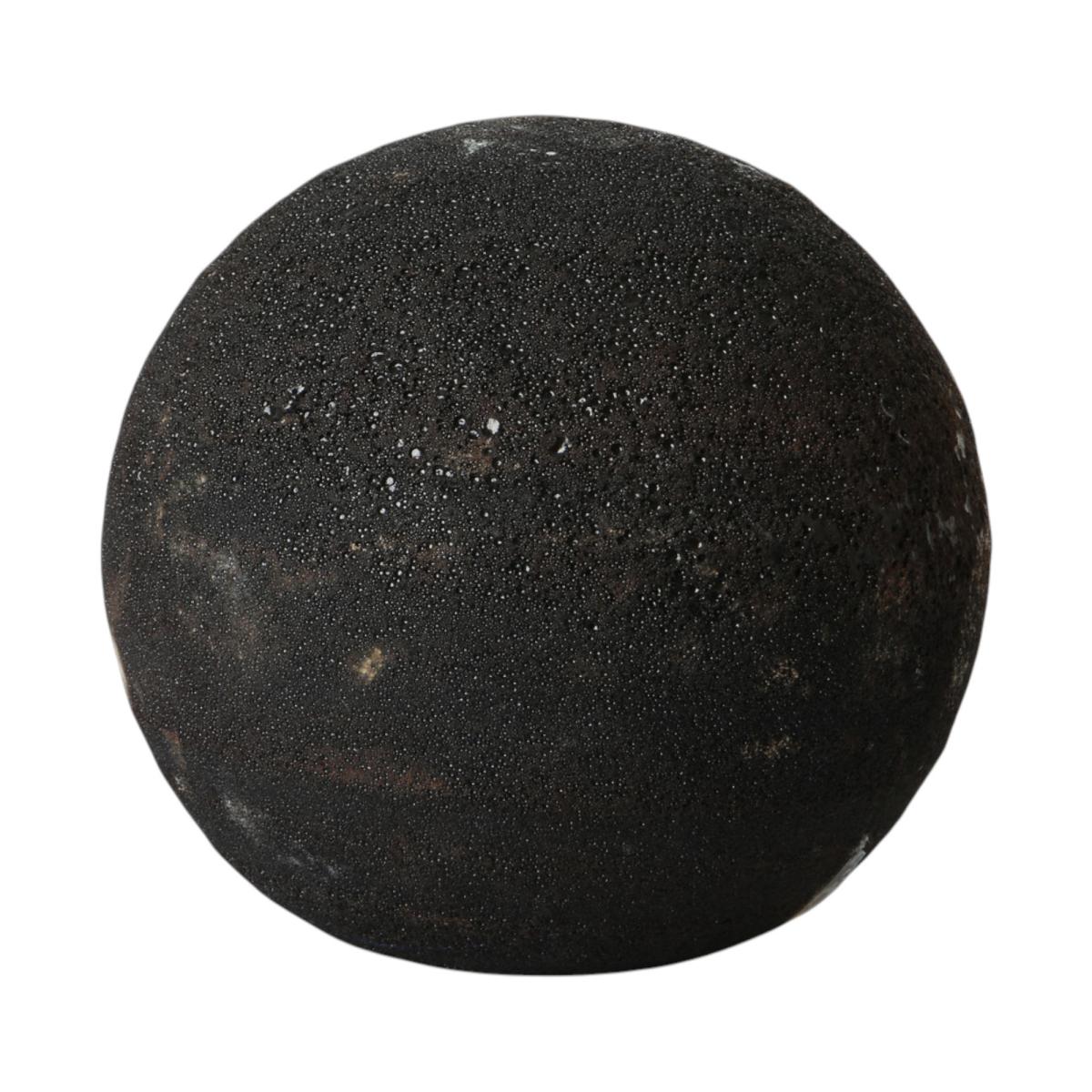 Dekokugel glasiert Bubble Black