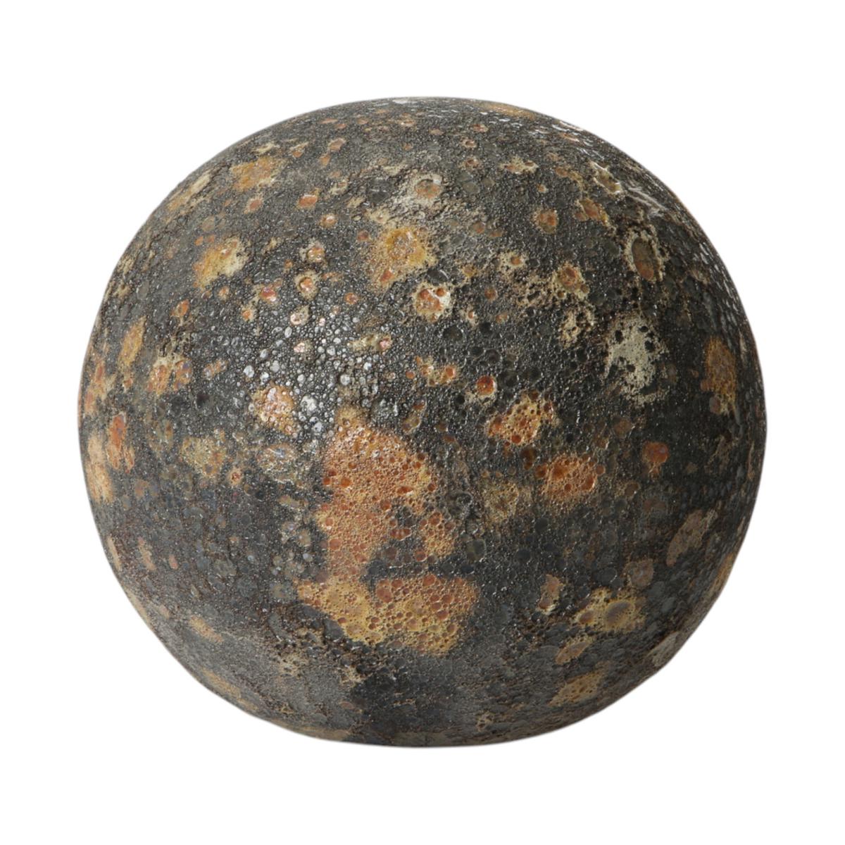Dekokugel glasiert Bubble Rust