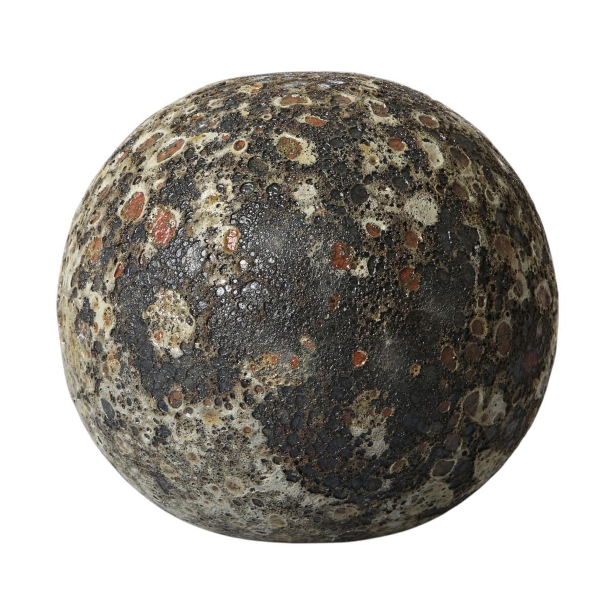 Dekokugel glasiert Bubble Rust