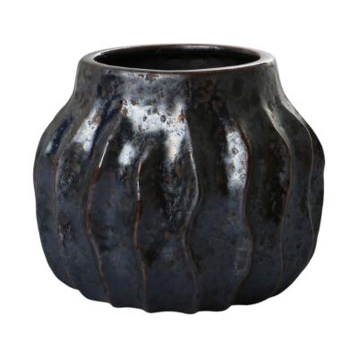 Topf glasiert