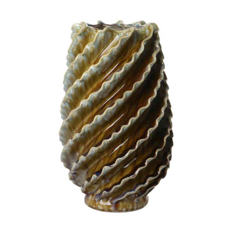 Rillenvase