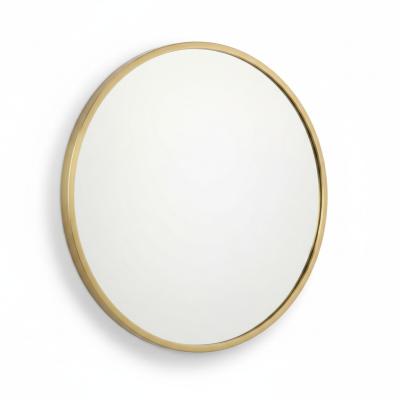 Wandspiegel gold/schwarz 40cm